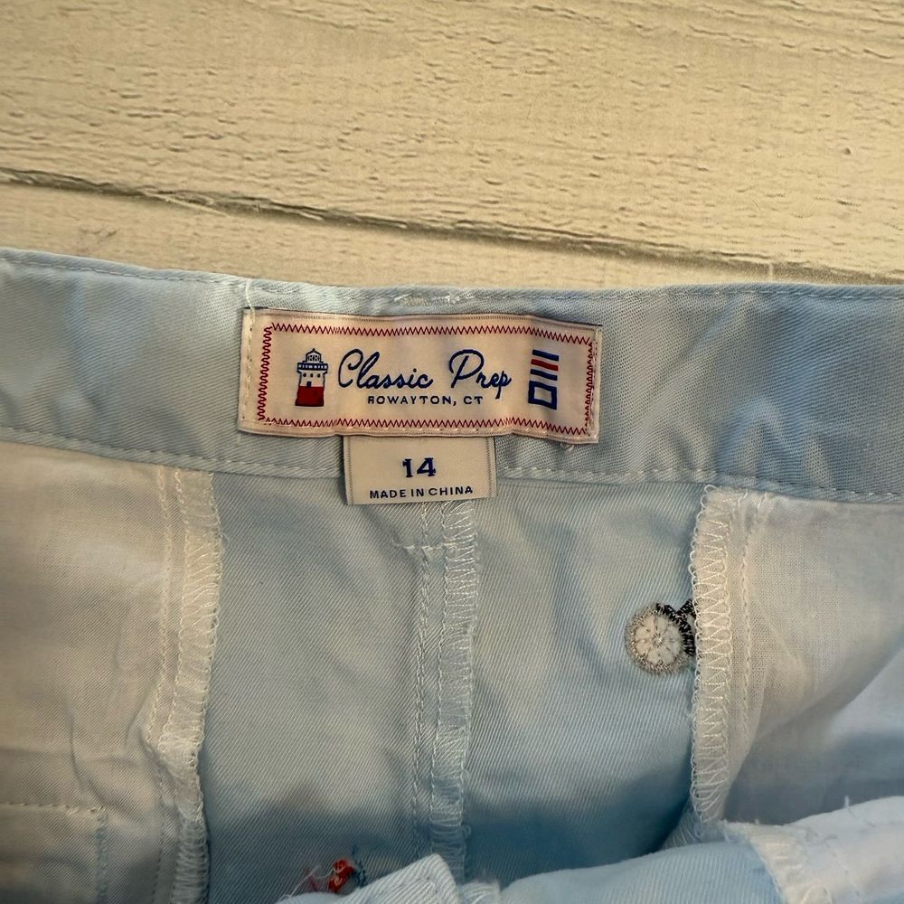 Classic Prep boys bicycle‎ embroidered shorts size 14 - Picture 4 of 6